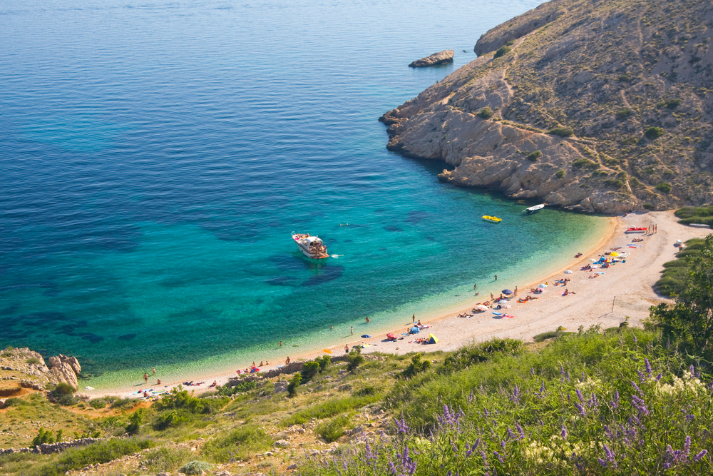 Strand Oprna bei Stara Baska