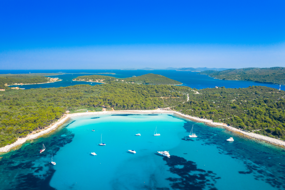 Strand Zadar Sakarun Bucht