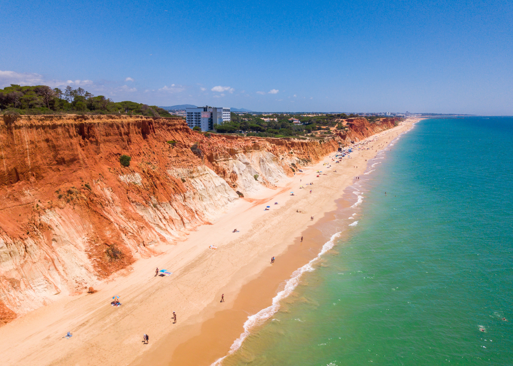 Praia da Falesia mit Kindern