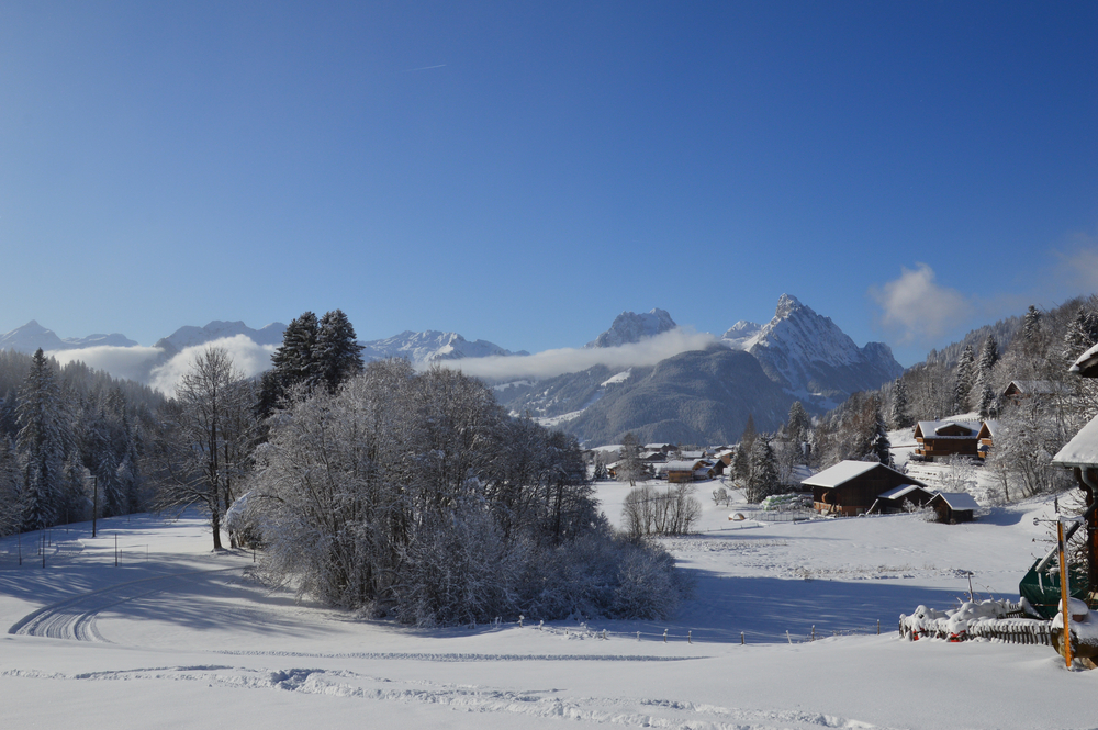 Langlaufloipe Gstaad
