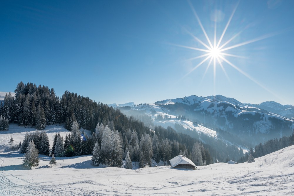 Loipe Jaunpass langlaufen