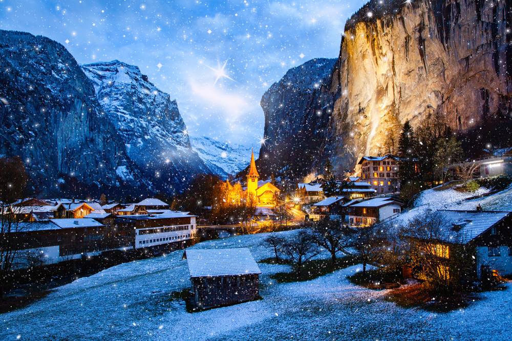 Loipe Lauterbrunnen langlaufen