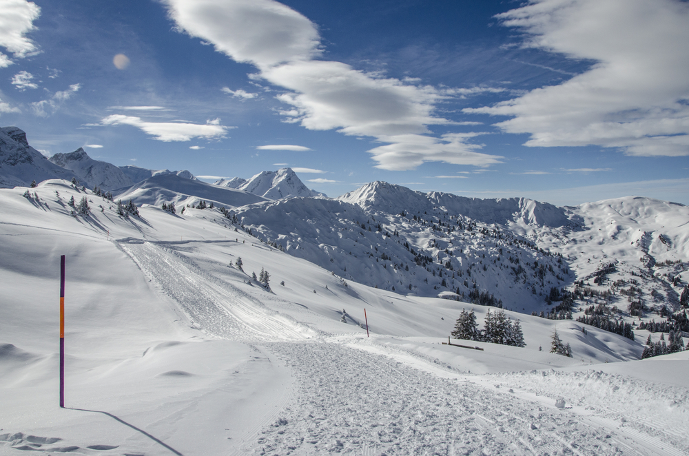Langlauf Simmental Loipe Lenk