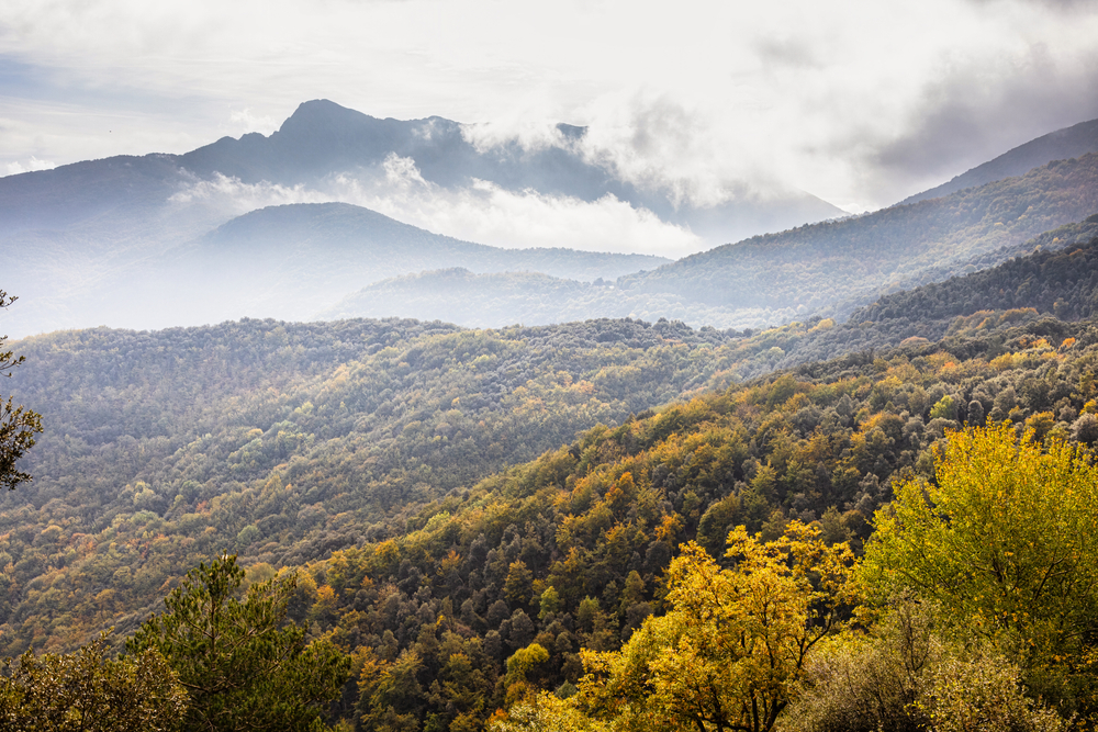 Costa Brava Wandern Montseny