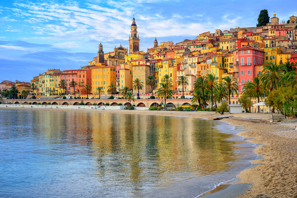 Hundestrand Menton