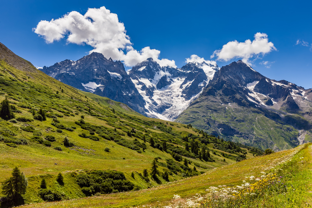 Écrins-Massiv Mountainbike-Touren