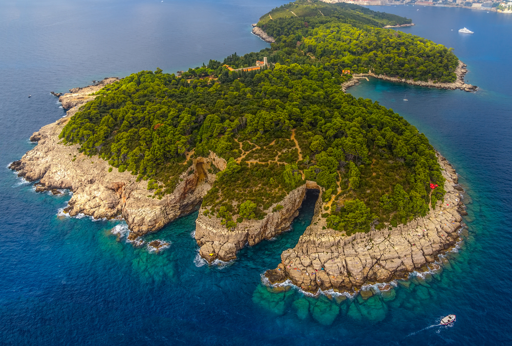 Insel Lokrum Kroatien