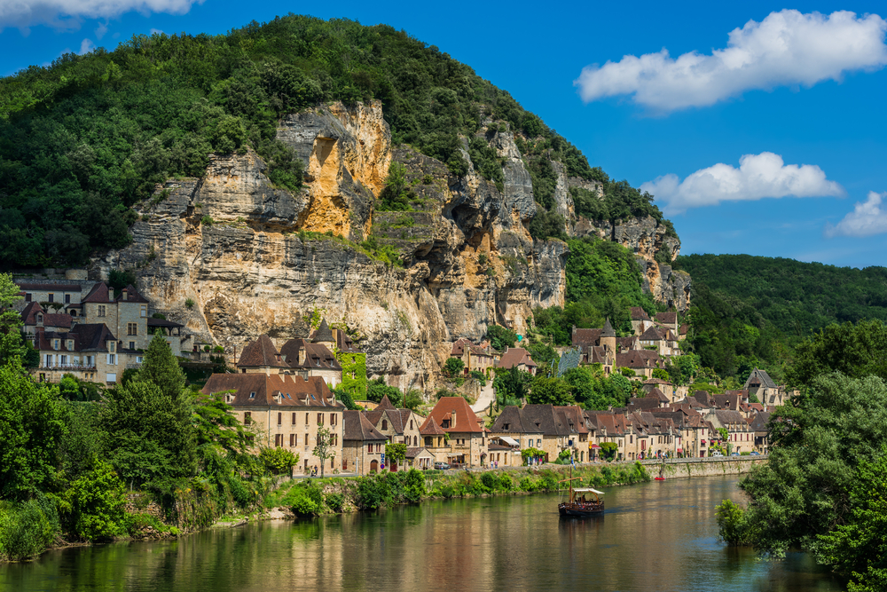 La Roque-Gageac wandern