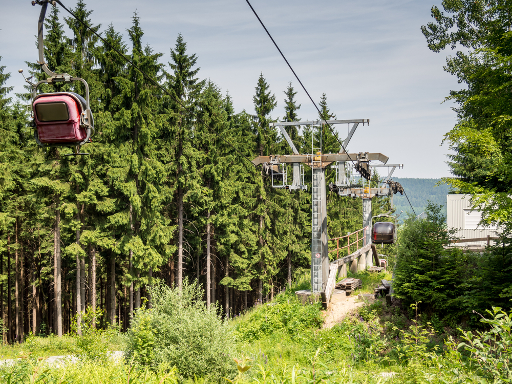 Seilbahn am Ochsenkopf