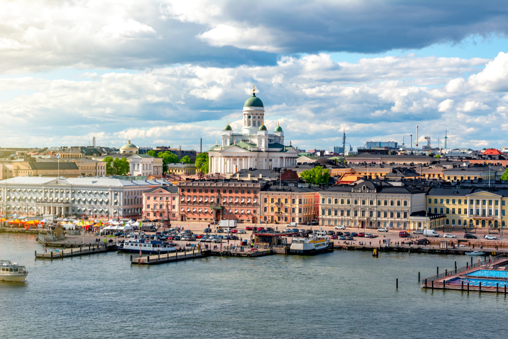 Helsinki mit seinem evangelischen Dom