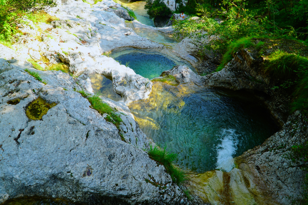 Fleimstal Wandern Cadini Wasserfall