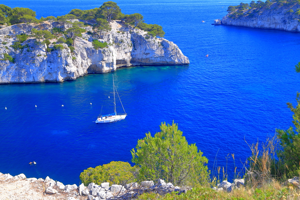 Calanques segeln Marseille