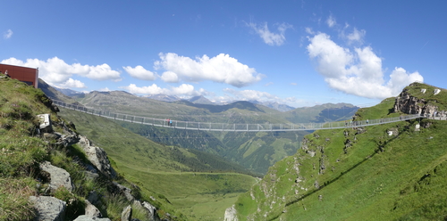 Gasteinertal Wandern Stubnerkogel Hängebrücke