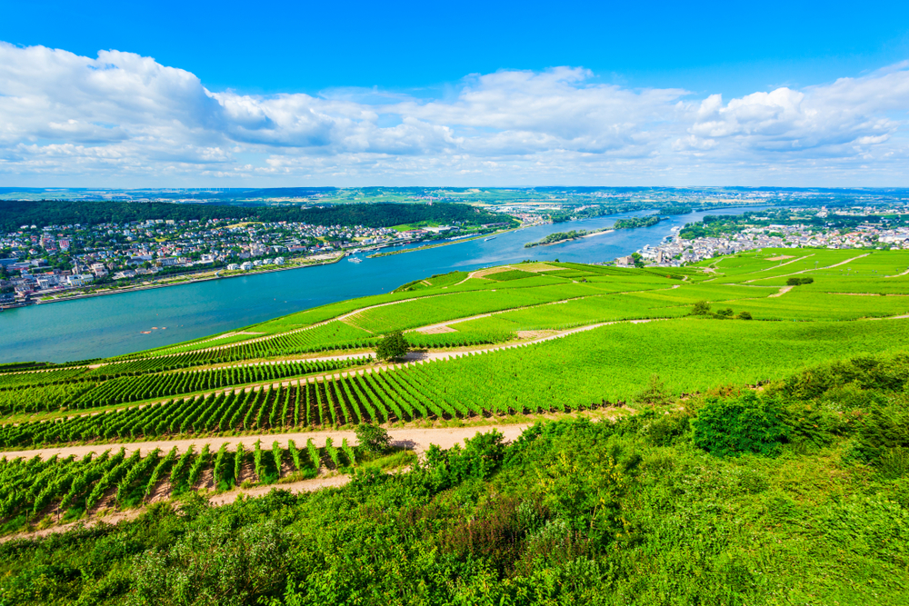 Hessen Wanderungen Rhein