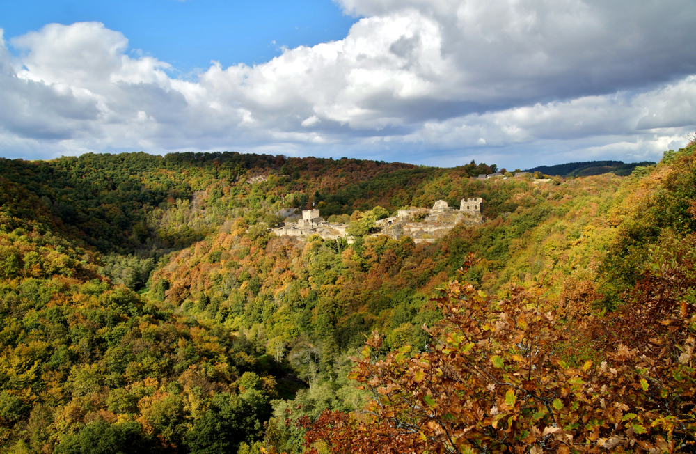 Schmidtburg wandern Soonwald