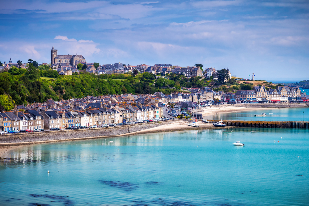 Cancale Strand Port Mer