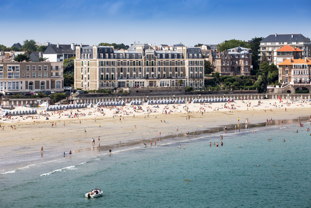 Plage de l'Ecluse Strand Dinard