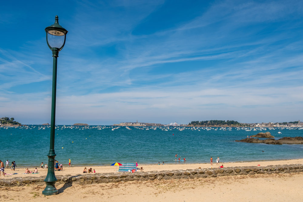 Plage du Prieuré Strand Saint-Malo