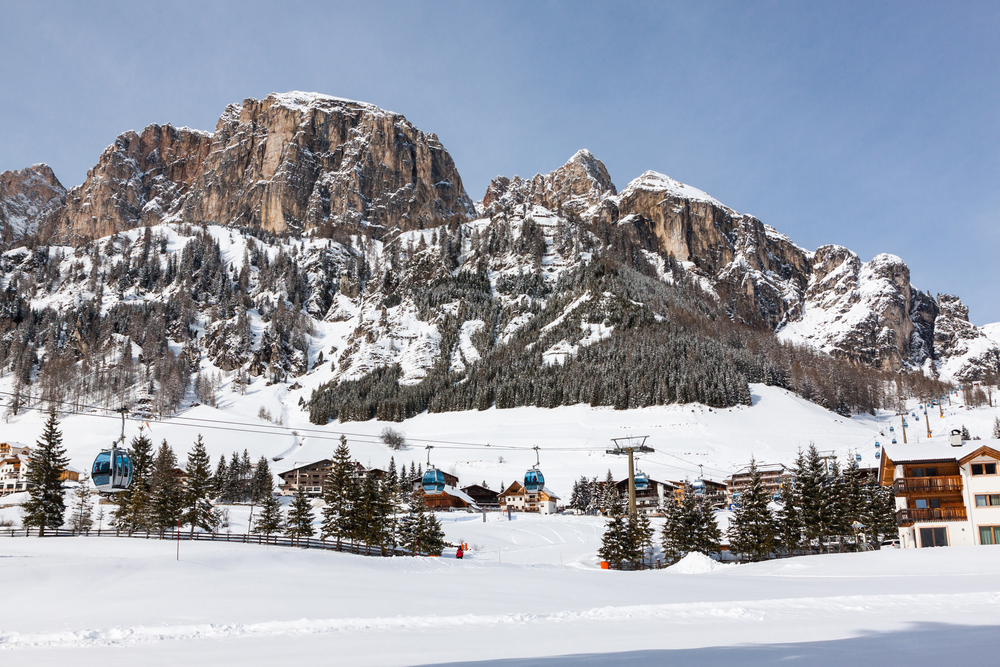 Corvara Langlauf Colfosco Loipe