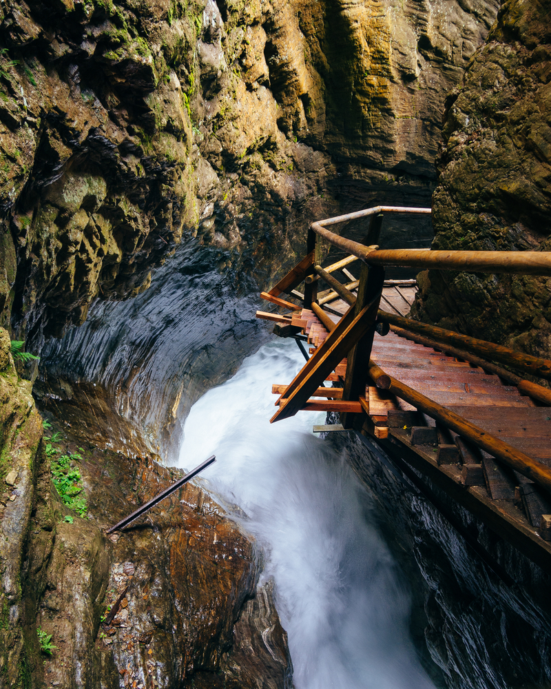 Wasserfall in der Raggaschlucht