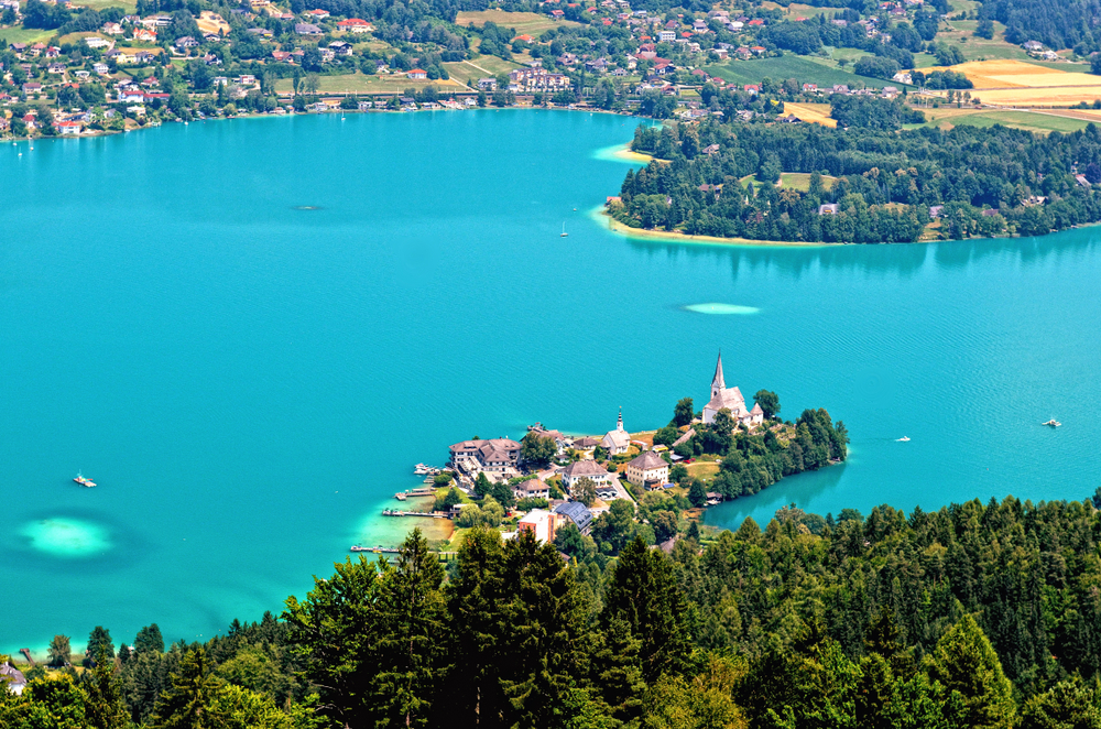 Blick auf den Wörthersee