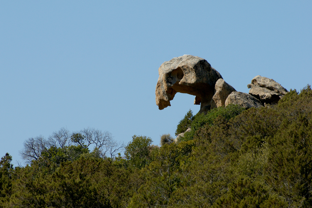 Korsika wandern Tafoni Felsen