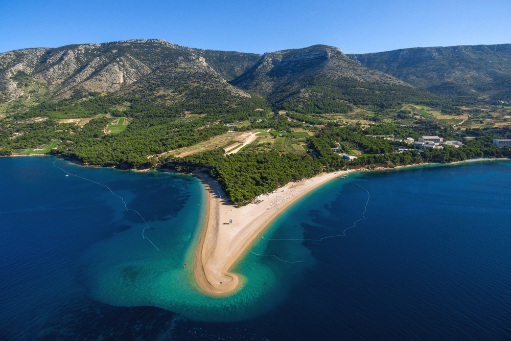 Zlatni Rat FKK Strand Goldenes Horn