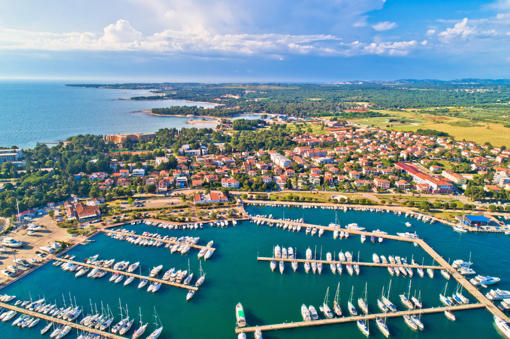 Segeln Istrien Hafen Umag