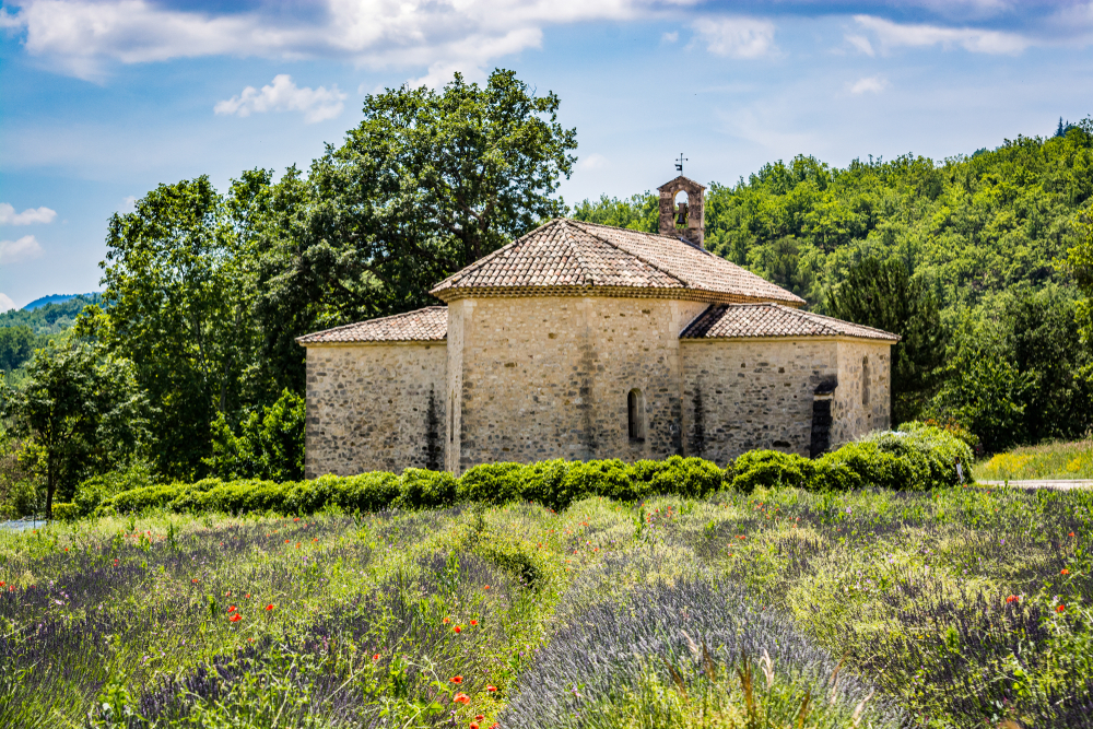 Chapel Saint Ferreol de Oppedette wandern