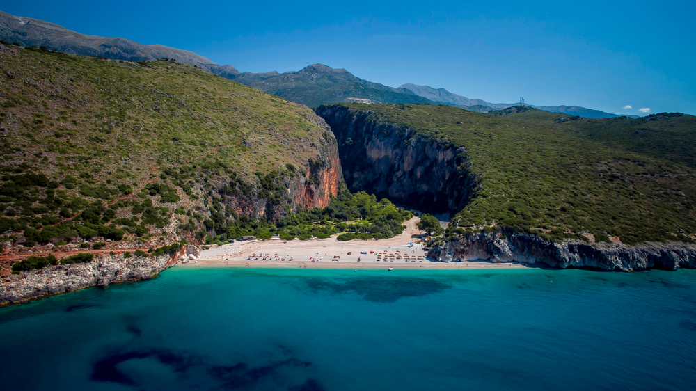 Gjipe Beach Albanien schönste Strände