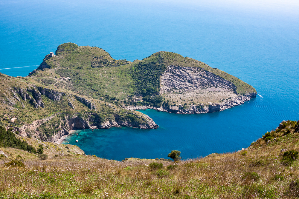 Strand bei Neapel: Baia di Ieranto