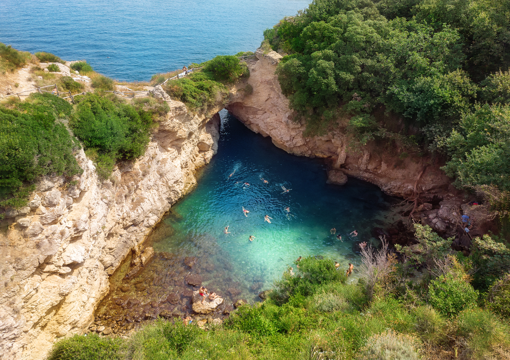 Strand Neapel: Bagni Regina Giovanna Sorrent