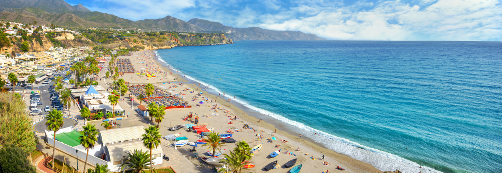 nerja plaże