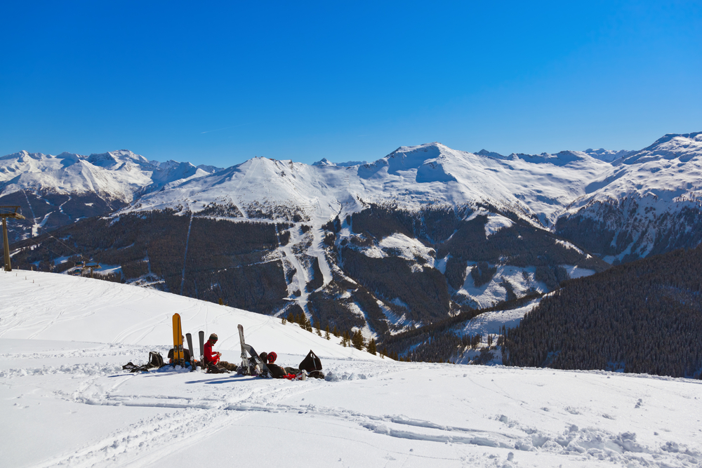Österreich Skigebiet Bad Gastein