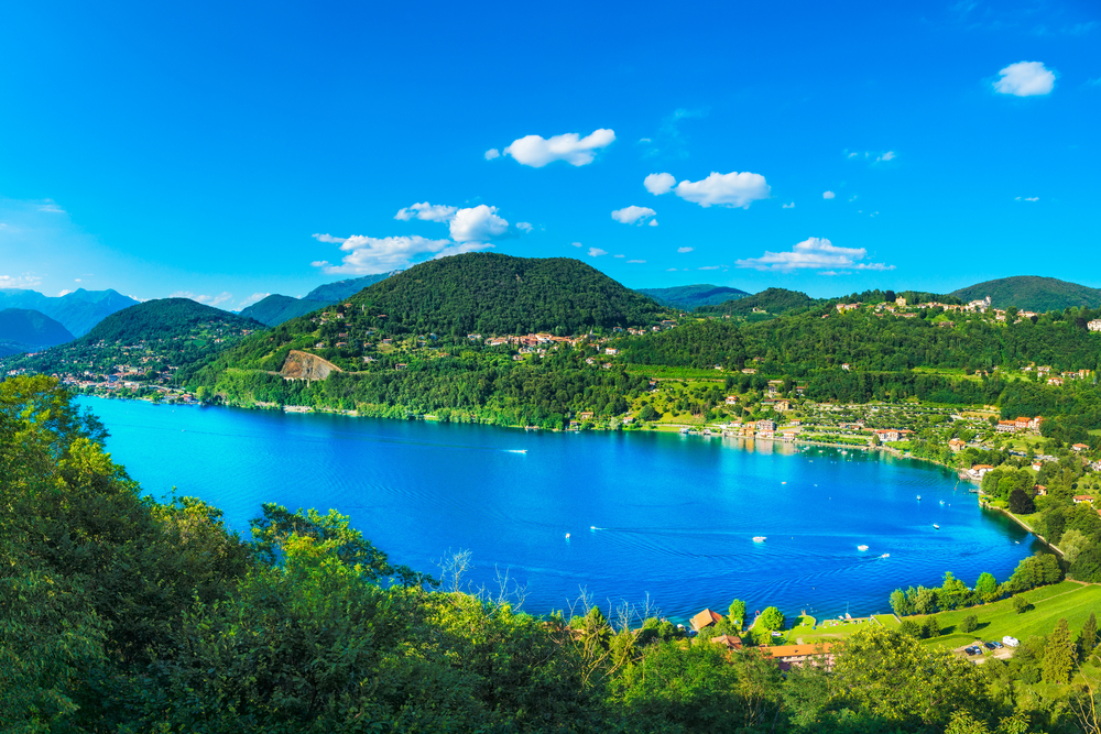 Orta San Giulio Strand