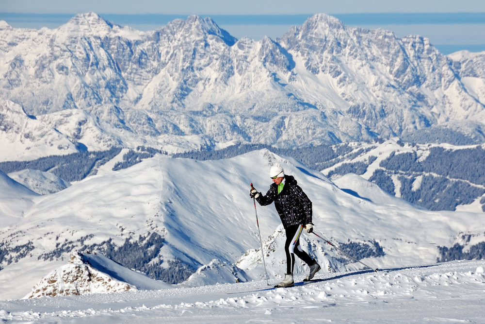 Langlauf Kaprun Loipe