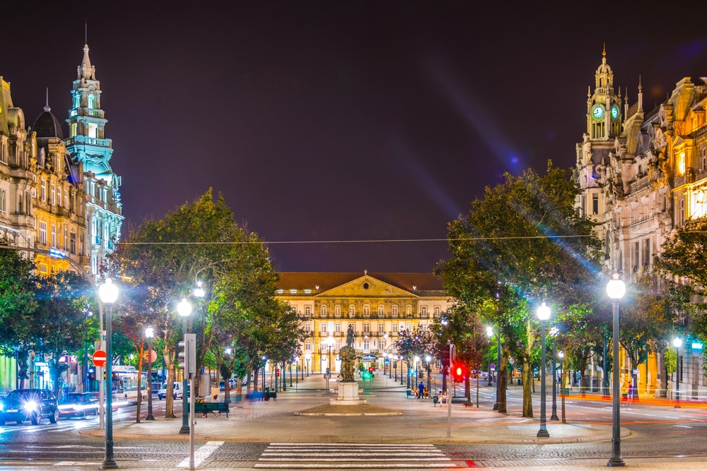 Avenida dos Aliados Rathaus