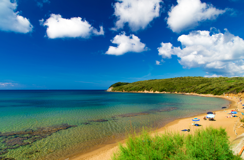 Golfo di Baratti Strand