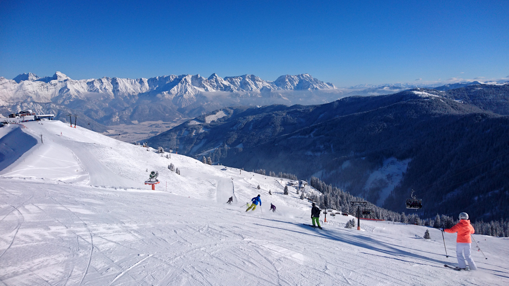 Saalbach-Hintergelemm Skigebiet Leogang Fieberbrunn