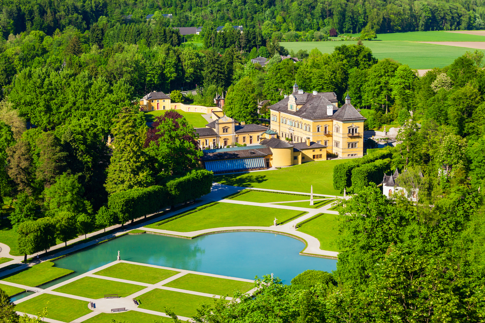 Romantisches Lustschloss Schloss Hellbrunn