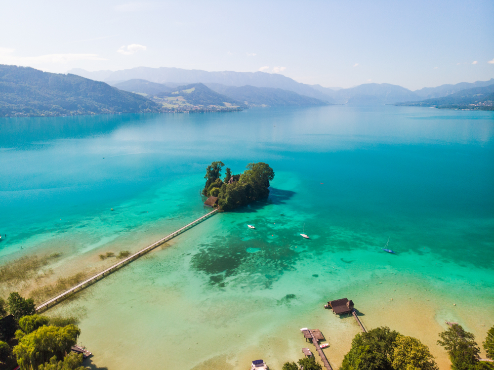 Insel im Attersee