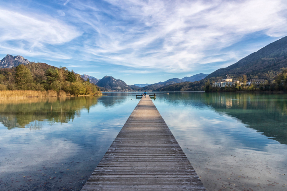Der Fuschlsee im Salzkammergut