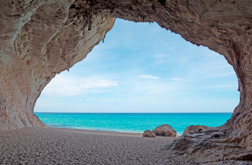 Cala Luna Strand Sardinien