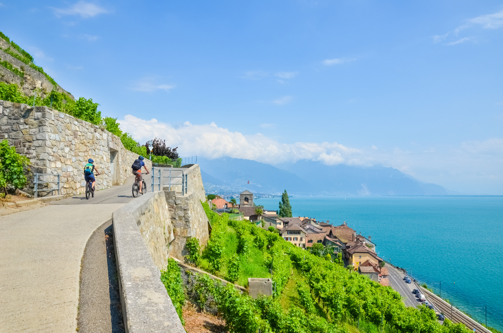 Genfersee Radwege Lavaux