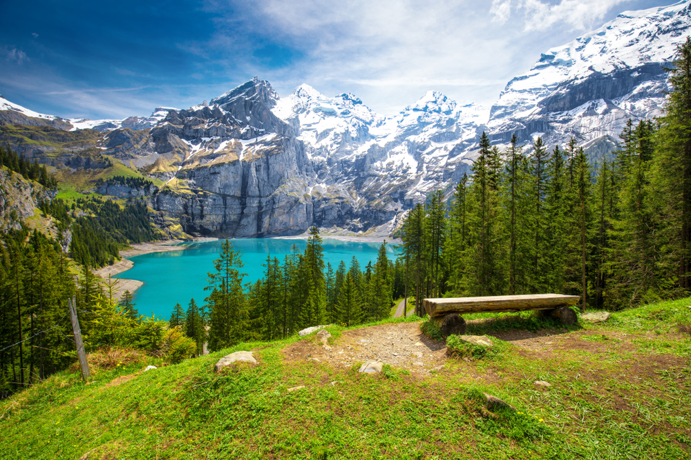 Oeschinnensee Wanderung mit Hund