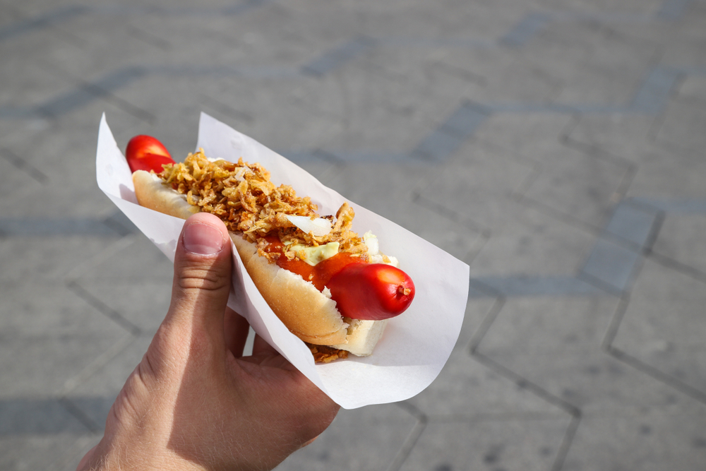 Rød pølse