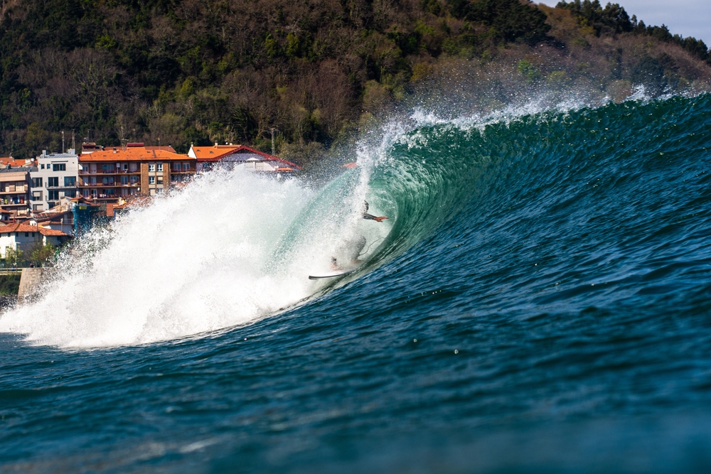Mundaka Surfen