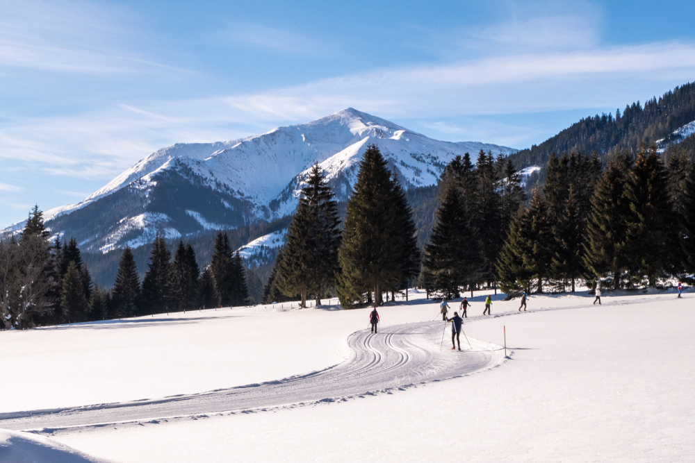 Langlauf Hohentauern Loipe