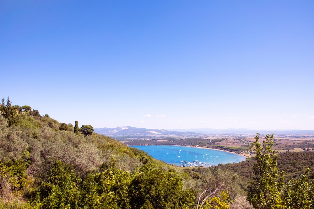 Radfahren Baratti Tour