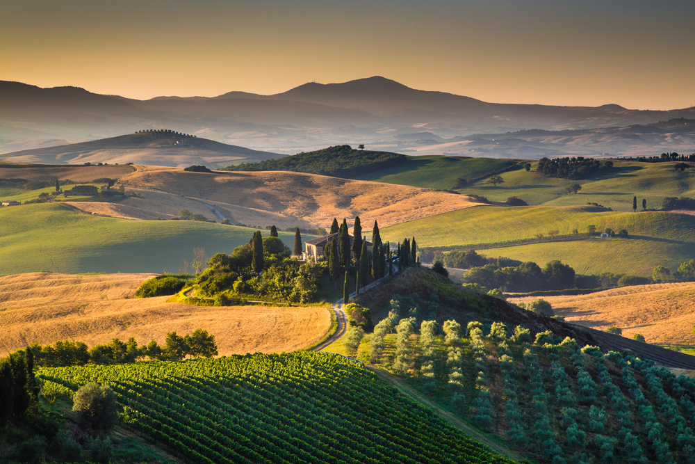 Val d*Orcia Radtouren
